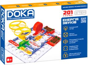 Конструктор электронный DOKA 201 схема (D70706)