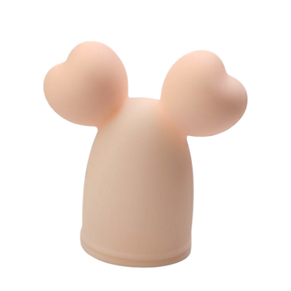 Насадка на вібратор "MICKEY", пудровий колір sexstyle