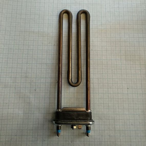 Тен 1950w L-235 для пральної машини Whirlpool з отвором під термодатчик з бортом.Thermowatt(Італія) | Зображення 3