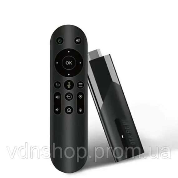Смарт ТВ приставка LEMFO M98-Y10 2/16 Гб Smart TV Stick Android 13 (ATV) з голосовим пультом | Зображення 1