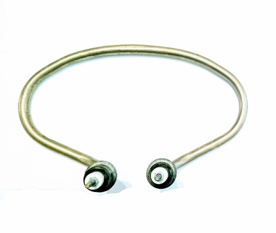 Тэн котловой нержавейка 2500w D 11 штуцер м22 (копыто) | Зображення 1