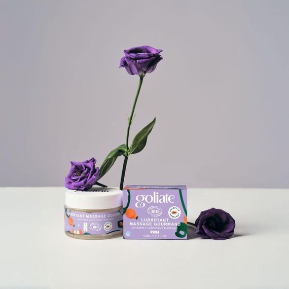 Масажна олія-лубрикант з ароматом та смаком фундука Goliate Couple Gourmand Noisette 50 мл Sex Aura | Зображення 1