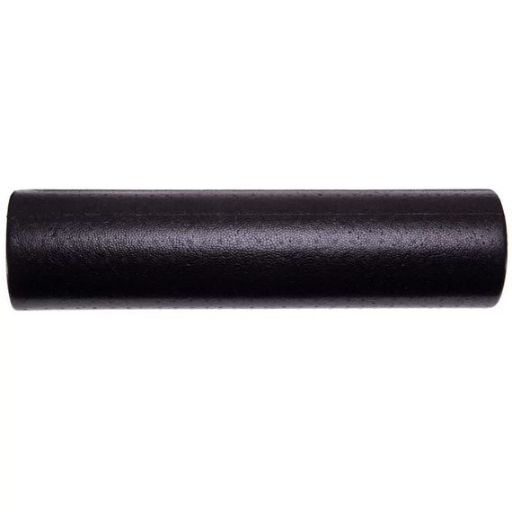 Масажний ролик (роллер) гладкий U-POWEX EPP foam roller (90*15cm) Black | Зображення 1