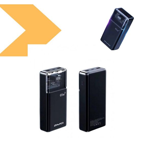 Power Bank 30000mAh 65W AWEI P109K (47191-P109K_1857) | Зображення 1
