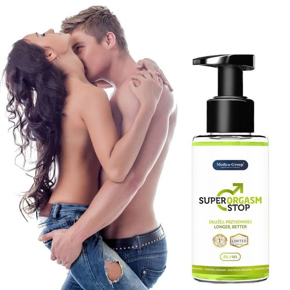 Гель для задержки эякуляции Medica Super Orgasm Stop Gel с эффектом прохлады, 150 мл sexstyle | Зображення 1