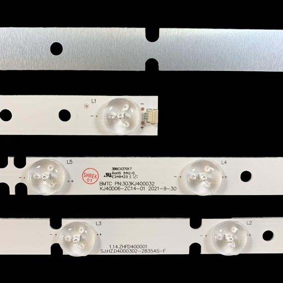 LED підсвітка TV 40" inch 6-led 371mm KJ40D06-ZC14F-01 KJ40D06-ZC14-01 1.14.ZHFD400001 303KJ400032 6шт. | Зображення 1