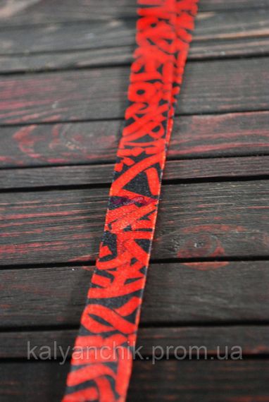 Персональный мундштук для кальяна Personalka Graffiti Red | Зображення 1