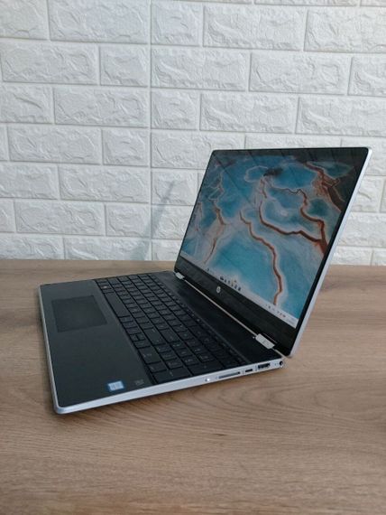 Ноутбук-трансформер HP Pavilion x360 / 15.6" (1920x1080) IPS Touch / Intel Core i5-8265U (4 (8) ядра по 1.6 - 3.9 GHz) / 8 GB DDR4 / 256 GB SSD M.2 + 1000 GB HDD / Intel UHD Graphics / WebCam б/в | Зображення 7