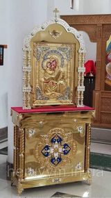 Церковний кіот металевий