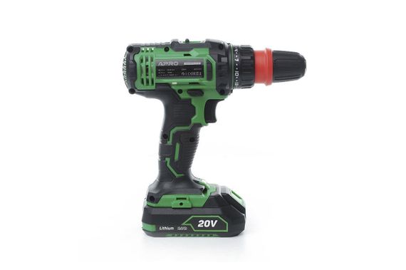 Шуруповерт аккумуляторный Apro - 20DC (895031) | Зображення 1