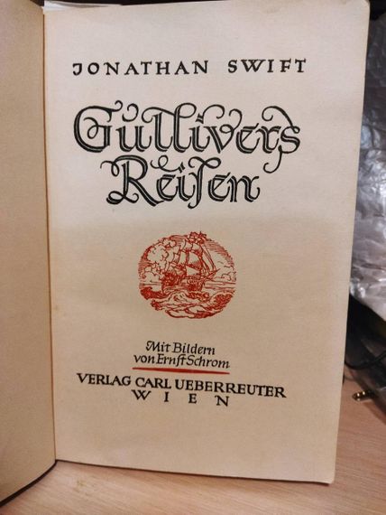 Jonathan swift gulliver's reisen 1950 рік німецькою мовою | Зображення 1