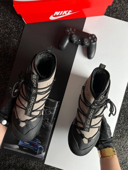 Чоловічі зимові кросівки ACG Terra Antarktik Light Brown Fur , В'єтнам,  зима | Зображення 7