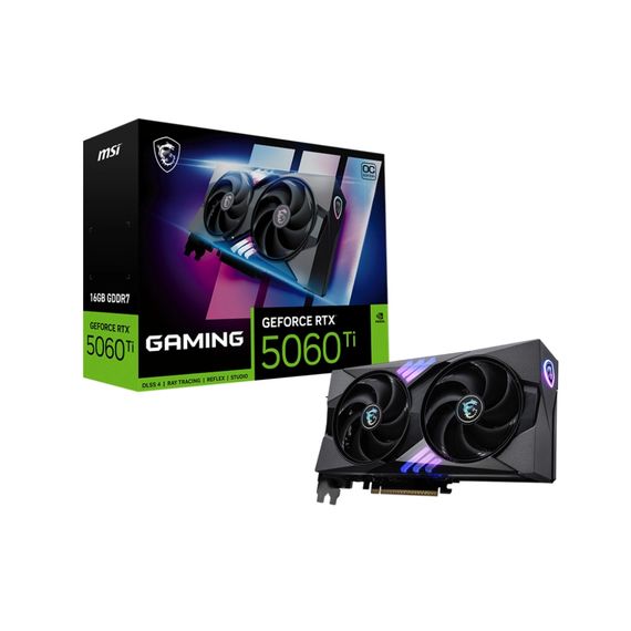 Відеокарта MSI GeForce RTX5060Ti 16Gb GAMING OC (RTX 5060 Ti 16G GAMING OC) | Зображення 4