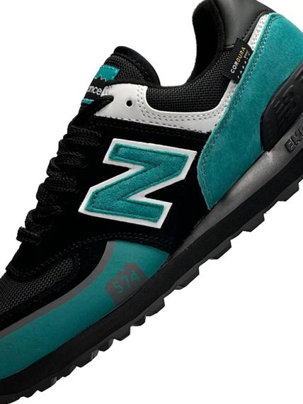 Кросівки чоловічі N3ew B3alan3ce 574 TP2 Black Turquoise , В'єтнам 44 28.0 см | Зображення 7