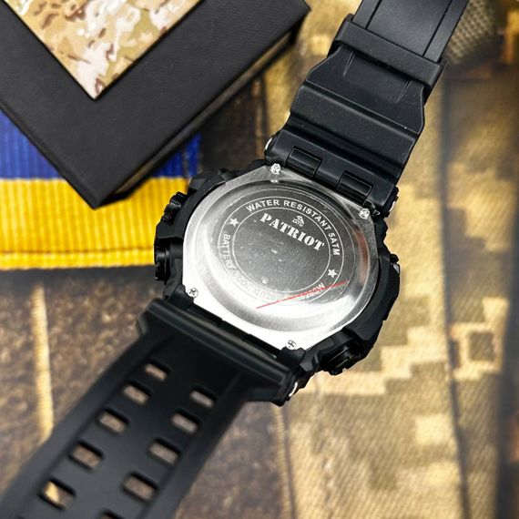 Patriot 002BKUAGD Тризуб золото Чорні + Коробка. | Зображення 3