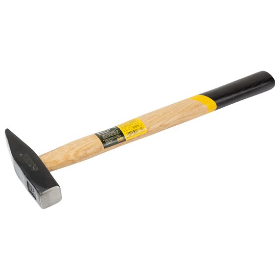 Молоток слюсарний Sigma 300г дерев'яна ручка (дуб) (4316331) | Зображення 1