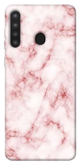 Чохол IBANAN Рожевий мармур 3 для Samsung Galaxy A21, Рожевий