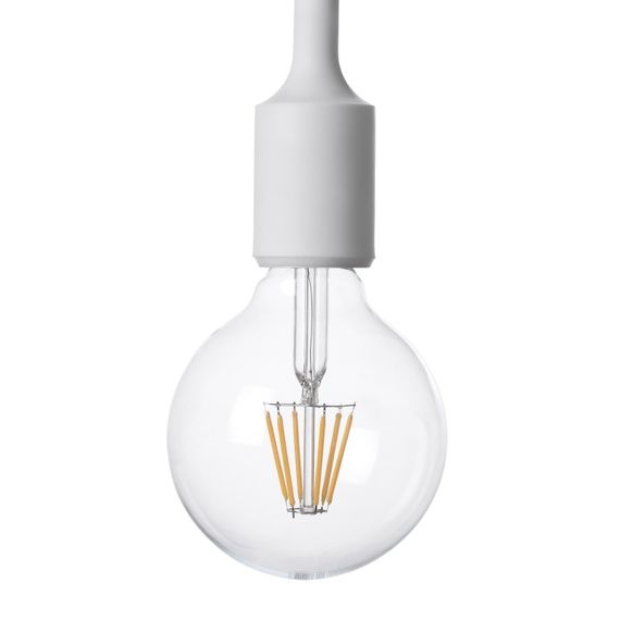 Люстра подвесная лофт для кухни E27 WH (HD-110S/1) | Зображення 9