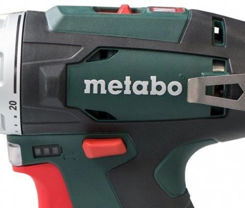 Metabo Шурпокрут-дриль POWERMAXX BS BASIC, акумуляторний, 2*12В, 2 Аг, 0-360/0-1400об/хв, патрон 1-10мм, шестигранник, 17/34Нм (600984500) | Зображення 3