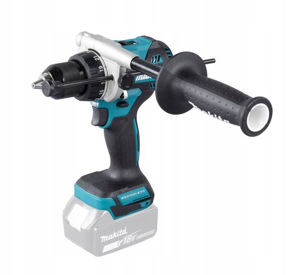Шурупокрут з ударним режимом акумуляторний Makita DHP486Z (130 Нм, 1.5-13 мм, BL, LXT, без акумуляторів та зарядного пристрою) | Зображення 3