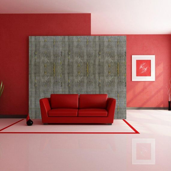 Самоклеюча 3D панель жовті квіти на дереві 700x700x4мм SW-00001359 | Зображення 2