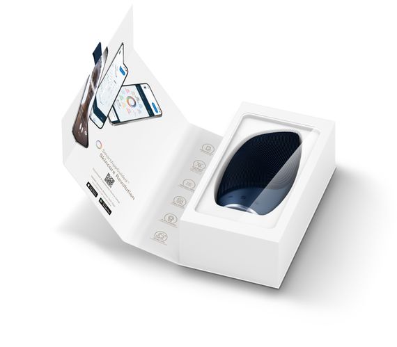 Електронна звукова термо щітка для обличчя GESKE Sonic Thermo Facial Brush 6в1 midnight | Зображення 8