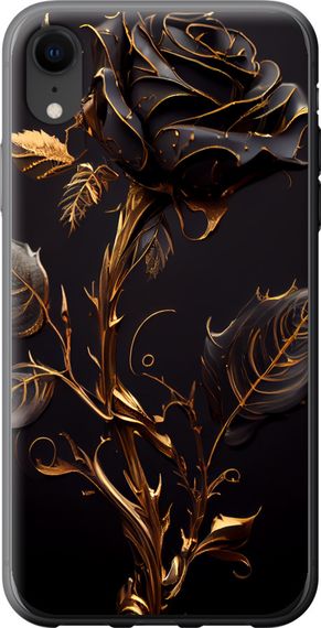 Чехол на iPhone XR Роза 3 "5552u-1560-17620"