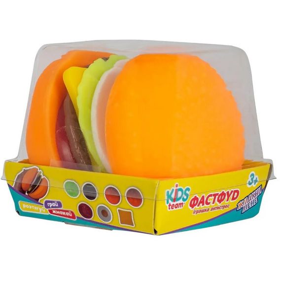 Дитяча іграшка антистрес "Фастфуд" CKS-10763 | Зображення 2