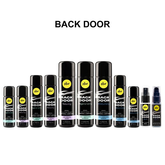 Анальна змазка pjur BACK DOOR Moisturising 100 мл, на водній основі, з гіалуроном, ефект силікону | Зображення 3