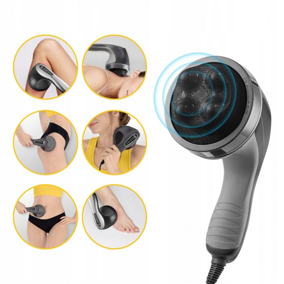 Антицелюлітний ручний масажер для тіла 4FIZJO Body Shaping 4 в 1 4FJ0558 Black (P-5907739319128) | Зображення 9