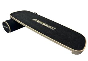 Балансувальна дошка EasyFit баланс борд із валиком чорний (EF-0552)