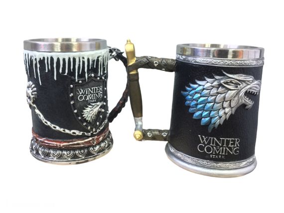 Подарочный Набор Кружка  3D Игра Престолов Game Of Thrones Winter Is Coming Stark | Зображення 2