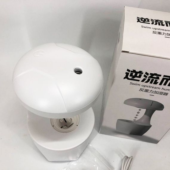 Настольный увлажнитель с арома-функцией UKC Anti Gravity Humidifier 800 мл, Увлажнитель на стол в офис KN-80 | Зображення 5