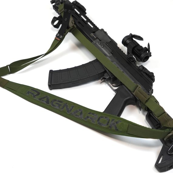 Збройовий ремінь RAGNAROK "KRAKEN" Gen.2 sling (Триточковий) Олива | Зображення 1