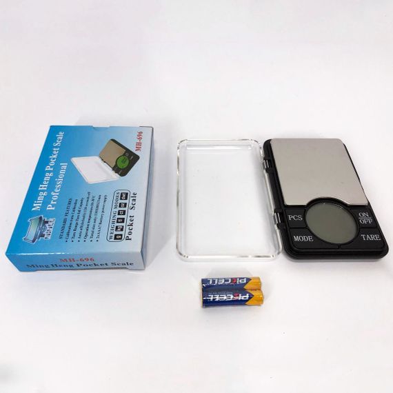 Ваги ювелірні Ming Heng Pocket Scale Professional MH-696 на 600 г, точні JX-103 електронні ваги