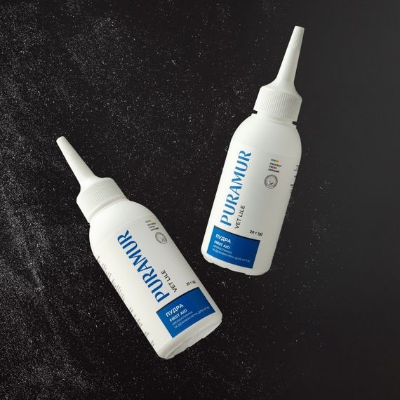 Пудра кровоостанавливающая для собак и котов Puramur First Aid, 20 гр | Зображення 4