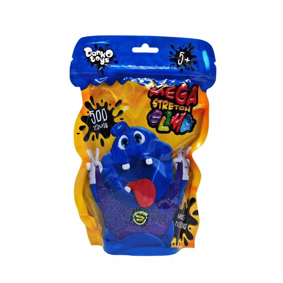 Лизун-антистресс "Mega Stretch Slime" SLM-12-01U 500 гр Фиолетовый