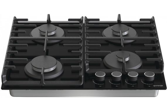 Варочная поверхность Gorenje газ на стекле GT642AB | Зображення 2
