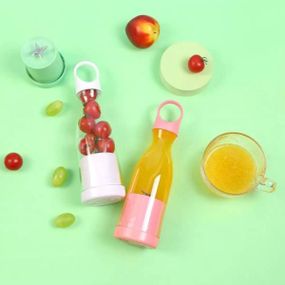Портативний блендер MINI JUICER міні блендер для смузі Зелений
