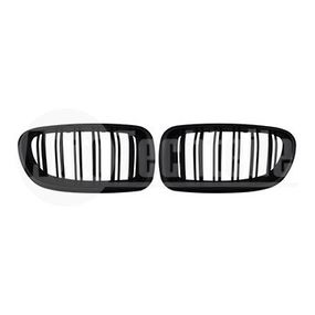Решетки радиатора компл. BMW 5 F10/F11 10-16 (мат. чёрн. двойная), AutoTechteile, 706 5143, 706 5129