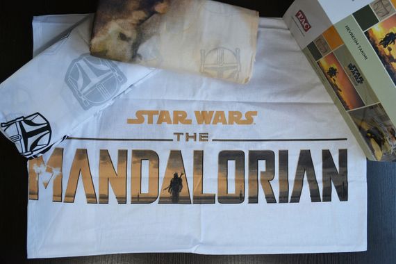 Постельное белье TAC Disney 160×220 см Mandalorian Dust Cloud | Зображення 2