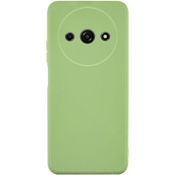 Силіконовий чохол Candy Full Camera для Xiaomi Redmi A3 Фісташковий