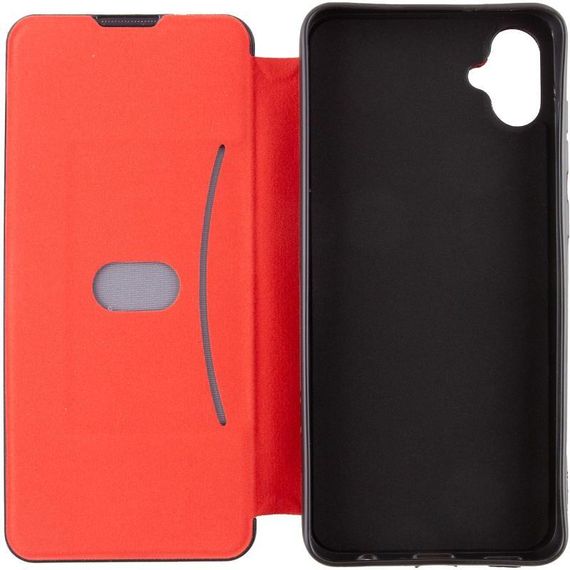 Шкіряний чохол-книжка Belora для Samsung Galaxy A07 / A06 Red | Зображення 3
