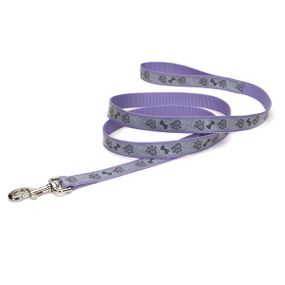 Повідець світловідбивний для собак Coastal Lazer Brite Reflective Leash, 1.8 м х 2.5 см, фіолетовий