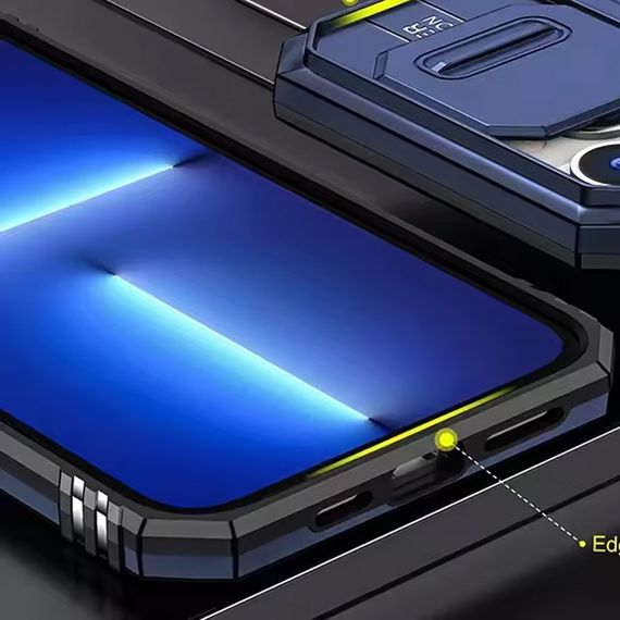 Ударостійкий чохол Camshield Army Ring для Apple iPhone 13 (6.1") | Зображення 1