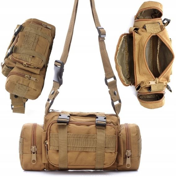 Тактическая, армейская мужская сумка Molle Combat Sachet койот | Зображення 4