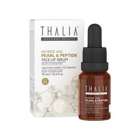 Антивозрастная подтягивающая сыворотка Thalia для лица с жемчугом и пептидами 10 мл