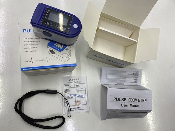 Пульсоксиметр Pulse Oximeter LK-87 на палець · Вимірювання рівня кисню в крові · Пульсометр оксиметр електронний | Зображення 4