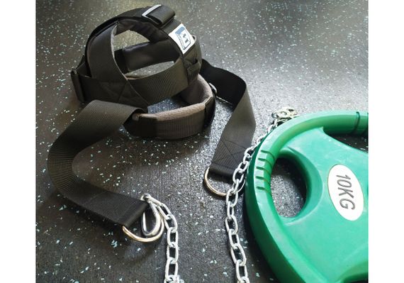 Упряж для шиї EasyFit IRON NECK універсальна (нейлон) (EF-HDSTR-03) | Зображення 1