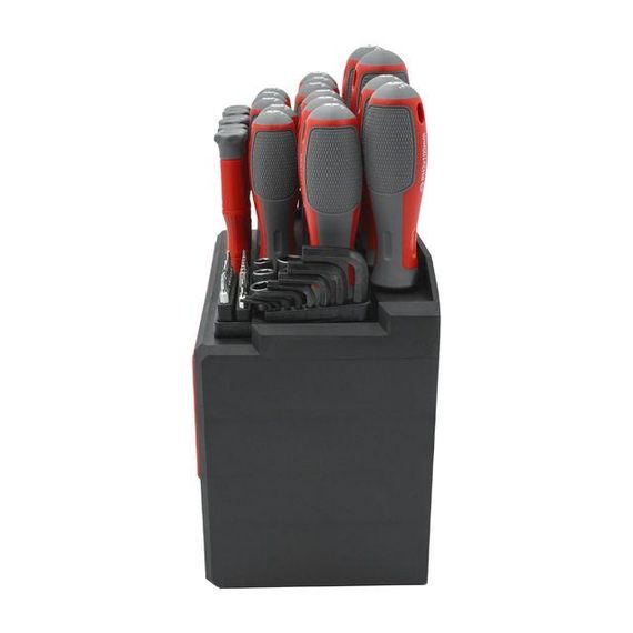 Набір викруток з комплектом насадок 114 од. INTERTOOL VT-3372 | Зображення 2